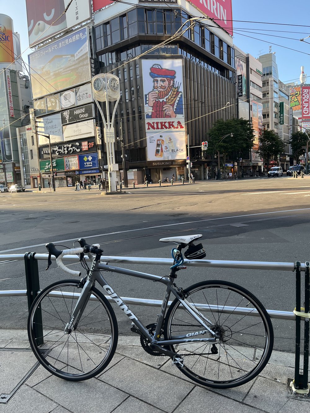すすきののニッカの看板