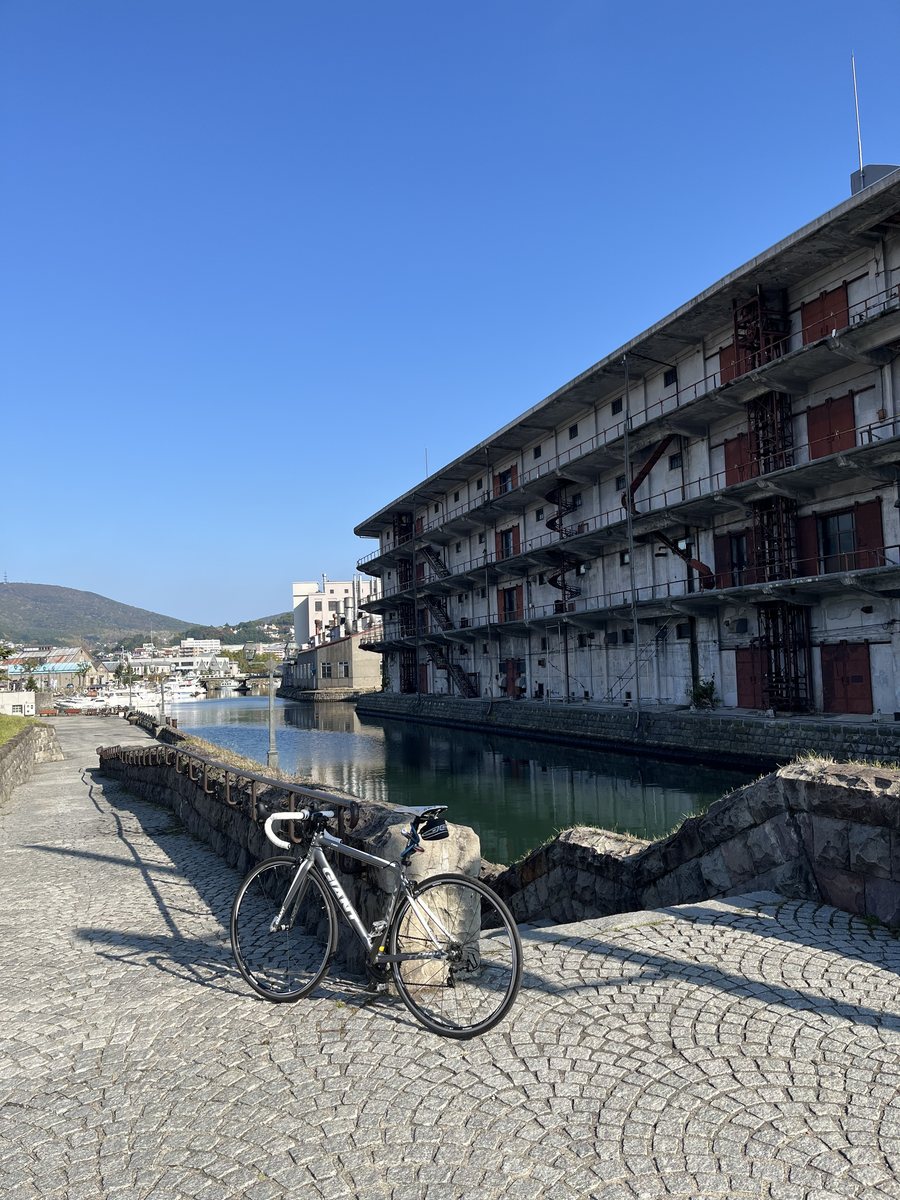北運河とロードバイク